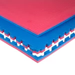 Модулна настилка татами  inSPORTline Malmeida 100x100x4 cm - розово-синьо