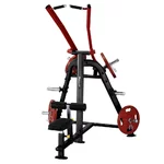Машина за гръб Steelflex PlateLoad Line PLLA - черно и червено