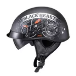 Мото каска W-TEC Black Heart Rednut - Motorcycle/Matt Black