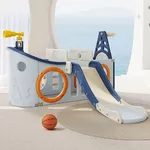 Закрита детска площадка с пързалка inSPORTline Piratino