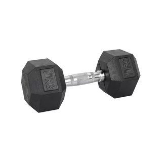 Шестоъгълен дъмбел inSPORTline Hexsteel 10 кг﻿