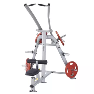 Машина за гръб Steelflex PlateLoad Line PLLA - черно и червено