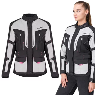 Dámská moto bunda W-TEC Xenia - черен-сив