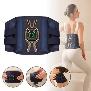 Електрически масаж и отопляем лумбален колан inSPORTline Soncharge