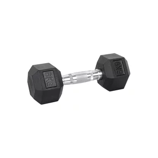 Хексагонален дъмбел inSPORTline Hexsteel 6 кг
