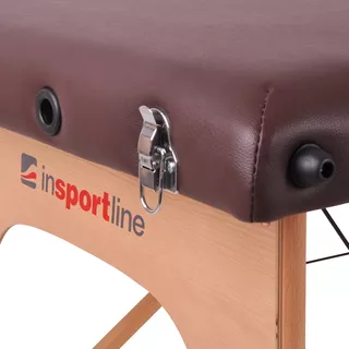 Масажна кушетка inSPORTline Taisage сгъваема - черен