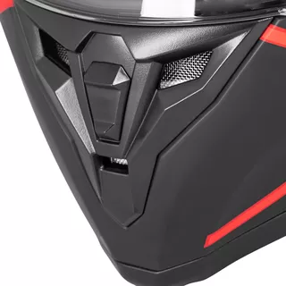 Интегрална мото каска W-TEC Vesco - Black Matt-Corsa Red