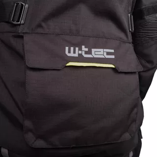 Дамско туристическо мото яке  W-TEC Smackton Lady - сиво-оранжева