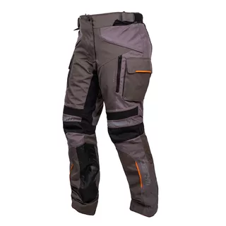 Дамски мото панталон W-TEC Smackton Lady - сиво-оранжева
