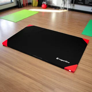 Гимнастически дюшек inSPORTline Gabyk T90 200x120x6 см - син - черен