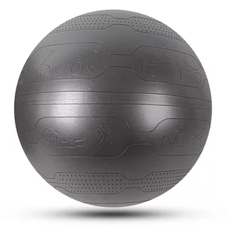 Гимнастическа топка inSPORTline Stretch Ball 75 см - черен