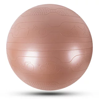 Гимнастическа топка inSPORTline Stretch Ball 75 см - мока мус