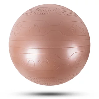 Гимнастическа топка inSPORTline Stretch Ball 65 см - мока мус