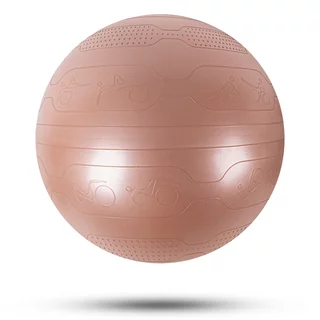 Гимнастическа топка inSPORTline Stretch Ball 55 см - мока мус