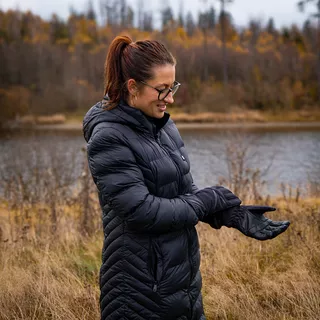 Мото/вело ръкавици с подгряване W-TEC HEATnoir - черен