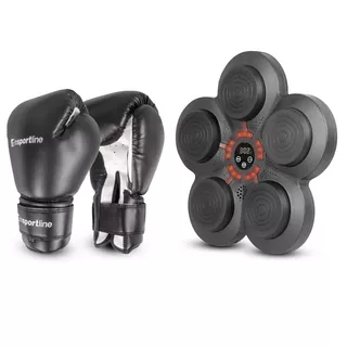 Стенна мишена inSPORTline Smartpunch + бокс ръкавици Metrojack