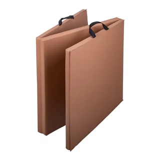 Гимнастическа постелка inSPORTline Trifold 195x90x5 cm - червен