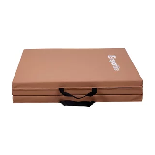 Гимнастическа постелка inSPORTline Trifold 195x90x5 cm - червен