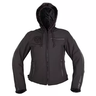 Дамско мото яке Softshell W-TEC Prothara - черен