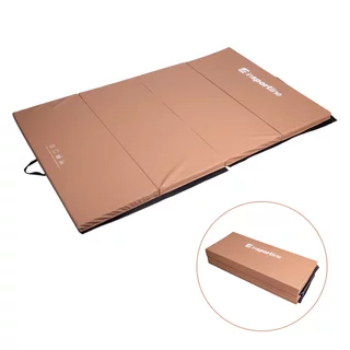 Сгъваема постелка за гимнастика inSPORTline Kvadfold 200x120x5 см - червен