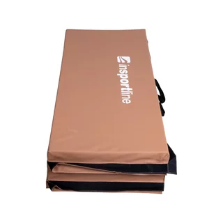 Сгъваема постелка за гимнастика inSPORTline Kvadfold 200x120x5 см - червен
