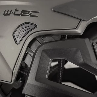 Детска каска за спускане W-TEC Estreito - Matt Metal