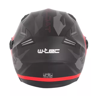 Отворена мото каска W-TEC Barcela Vermella