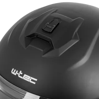 Мото каска W-TEC Benidor - бял гланц