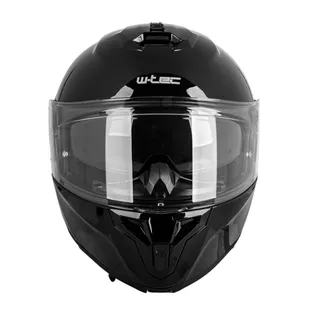 Мото каска W-TEC Benidor - бял гланц