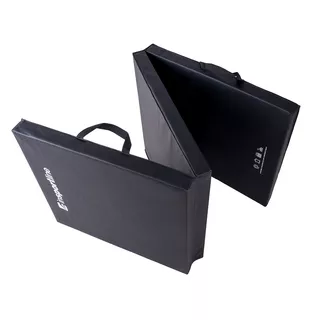 Гимнастическа постелка inSPORTline Trifold 195x90x5 cm - червен