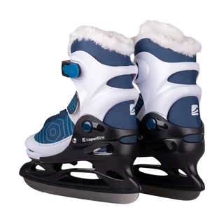 Детски кънки за лед inSPORTline Izaky Pro с подплата, Син