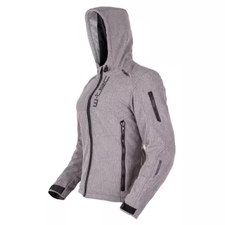 Дамско мото яке Softshell W-TEC Algenia - сиво