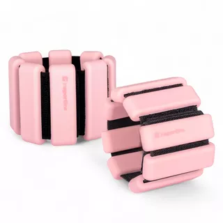 Фитнес тежести за китка/глезен inSPORTline Brace 2 x 0,5 кг - черен