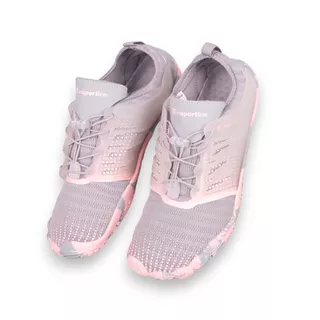 Дамски аква обувки inSPORTline Solaric Lady - сиво-розово