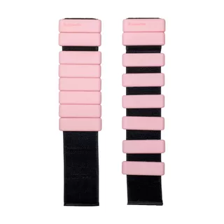Фитнес тежести за китка/глезен inSPORTline Brace 2 x 0,5 кг - черен