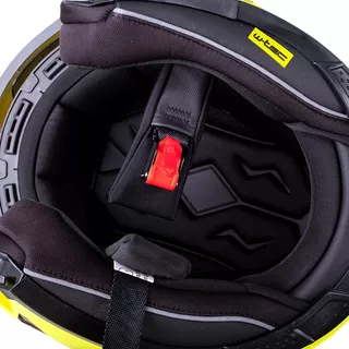 Затворена мото каска W-TEC Cullo - черен мат