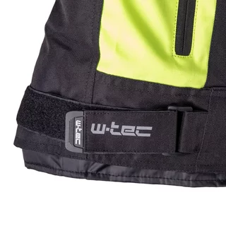 Мъжко мото яке W-TEC Gelnair EVO - Неоново черен