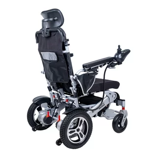Електрическа инвалидна количка inSPORTline Hawkie Evo II с регулируема облегалка 700W﻿ - сребрист
