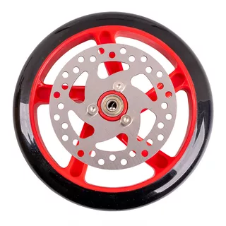 Резервно колело за тротинетка Discola 200x30mm - червен - червен