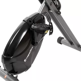 Сгъваем велоергометър inSPORTline Xbike - черен