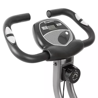 Сгъваем велоергометър inSPORTline Xbike - черен