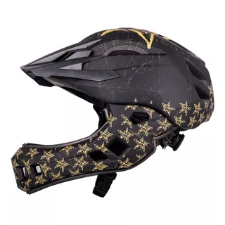 Каска за спускане W-TEC Delgada - Golden Stars