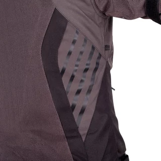 Дамско лятно мото яке W-TEC Jelsa - Сив-Жълт - šedá-fluo