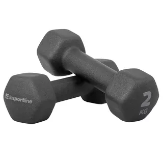 Неопренови гири inSPORTline ON-X Renbell 2 x 2 kg