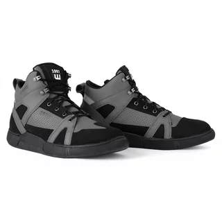 Мото обувки W-TEC Milwook - сиво-черно