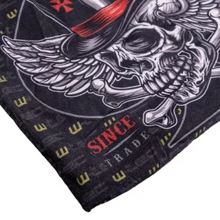 Многофункционална кърпа за врат W-TEC Black Heart Scarfest