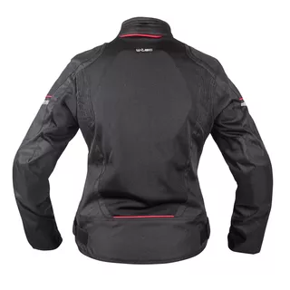 Дамско лятно мото яке W-TEC Martix Lady - черно-розов