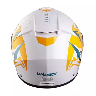 Мото каска W-TEC Vexamo PP Графика - Бяла графика
