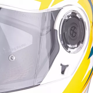 Мото каска W-TEC Vexamo PP Графика - Бяла графика