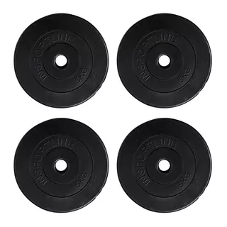 Kомплект дъмбели и лост с цимент inSPORTline BS08 3-50 kg